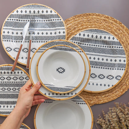 Porcelain Dinnerware Set - Elegant and Versatile Tableware Collection