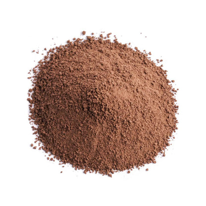 Rich and pure organic raw cacao powder, ideal for healthy desserts and beverages.