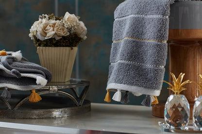 Gray Washcloth - Versatile and Stylish Bathroom Essential